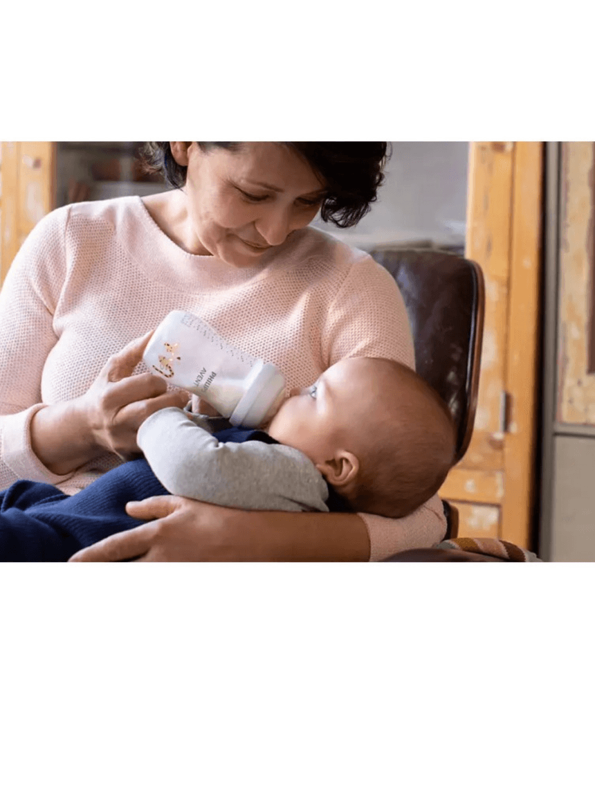 Philips avent πλαστικό μπιμπερό natural response 3-6m+ 260ml καμηλοπάρδαλη, scy903/66 - Philips Avent