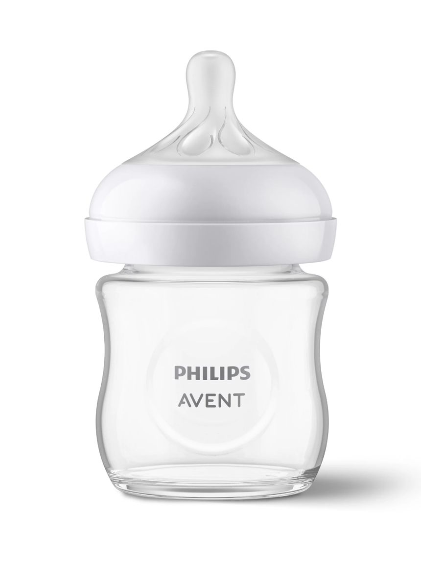 Philips avent γυάλινο μπιμπερό natural response 0m+ 120ml, scy930/01 - Philips Avent