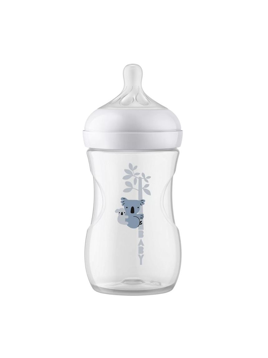 Philips avent πλαστικό μπιμπερό natural response 260ml μέτριας ροής 3-6m κοάλα scy903/67 - Philips Avent