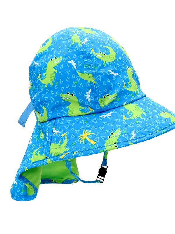 Zoocchini καπέλο λεγεωνάριου upf50 αλιγάτορας για αγόρι - Zoocchini