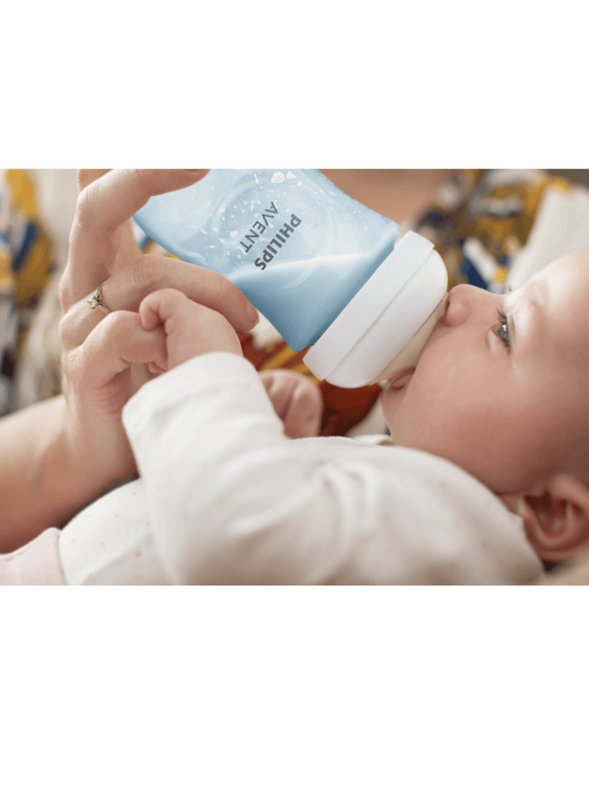 Philips avent πλαστικό μπιμπερό natural response 1m+ 260ml μπλε, scy903/21 - Philips Avent