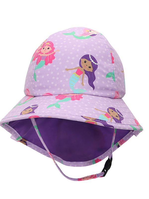 Zoocchini καπέλο λεγεωνάριου upf50 γοργόνα για κορίτσι - Zoocchini