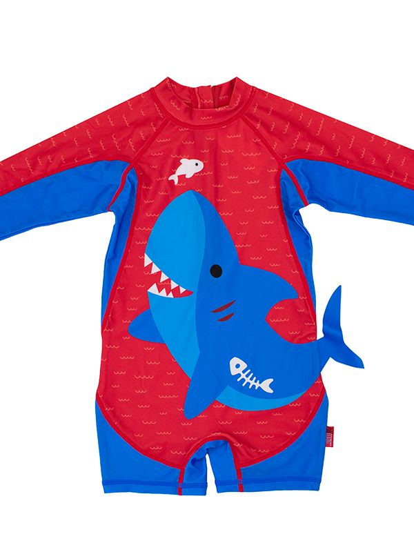 Zoocchini surf suit upf50 sherman the shark για αγόρι - Zoocchini