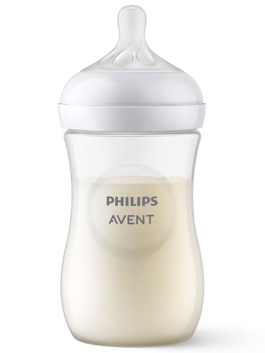 Philips avent πλαστικό μπιμπερό natural response 1m+ 260ml, scy903/01 - Philips Avent