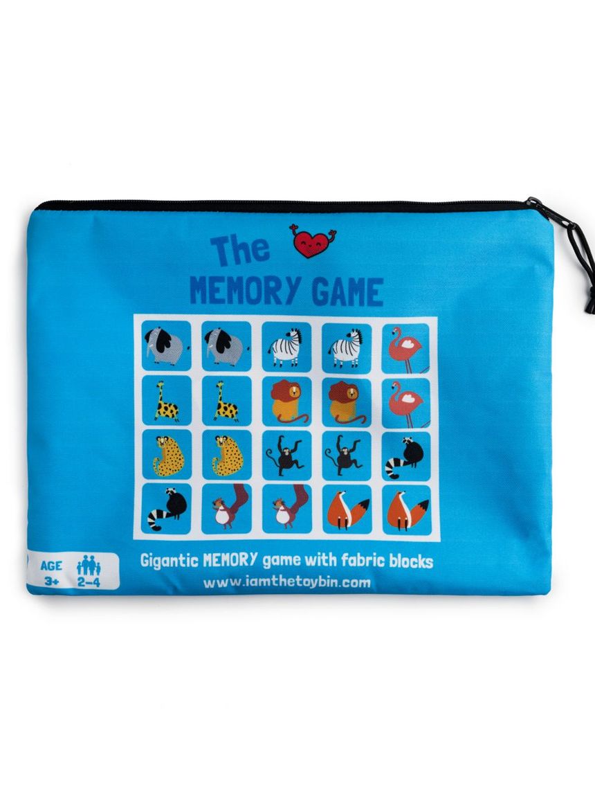 The toy bin επιδαπέδιο παιχνίδι μνήμης με ζώα cc50049 - THE TOY BIN