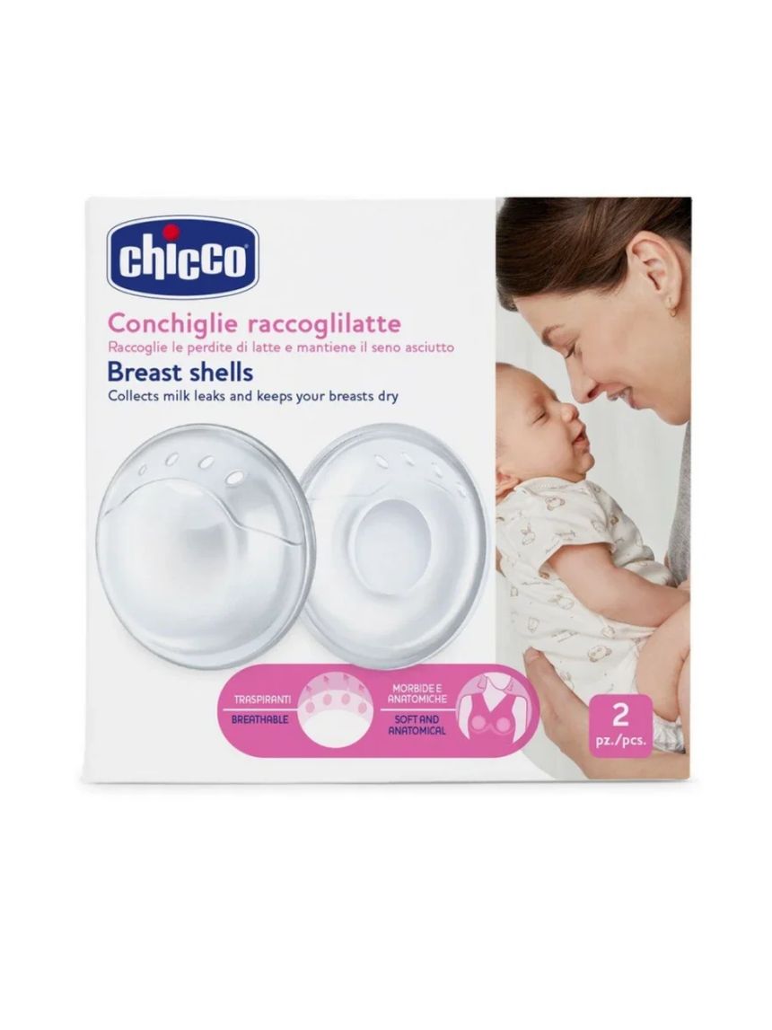 Chicco breast shells προστατευτικά κοχύλια συλλογής μητρικού γάλακτος 2τεμ - Chicco