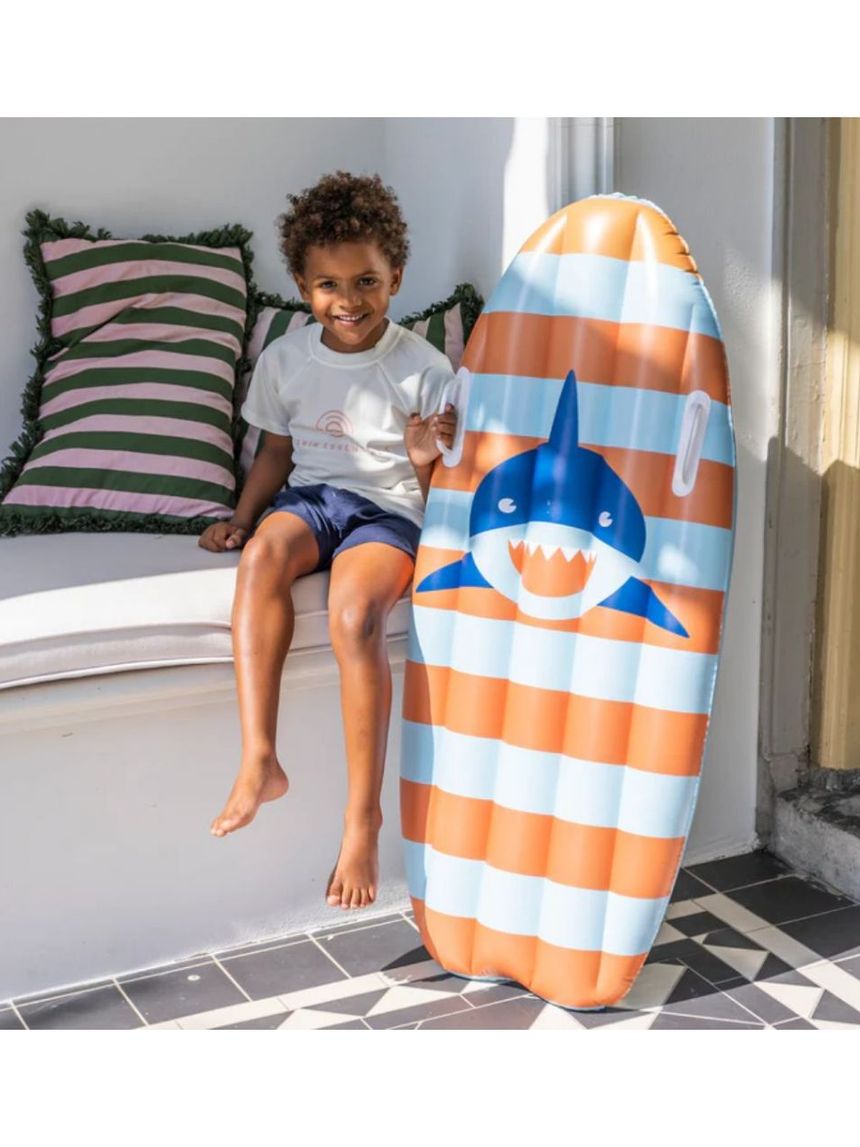 Swim essentials φουσκωτή σανίδα 120cm "striperd shark" swe-2022se312 - Swim Essentials