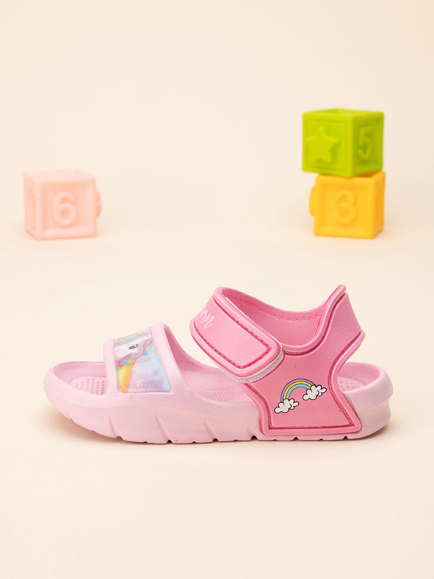 σανδάλια ροζ με μονόκερο για κορίτσι - Silverlit