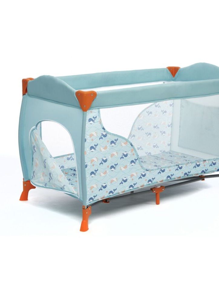 Giordani παρκοκρέβατο deluxe μπλε ψαράκι - Giordani