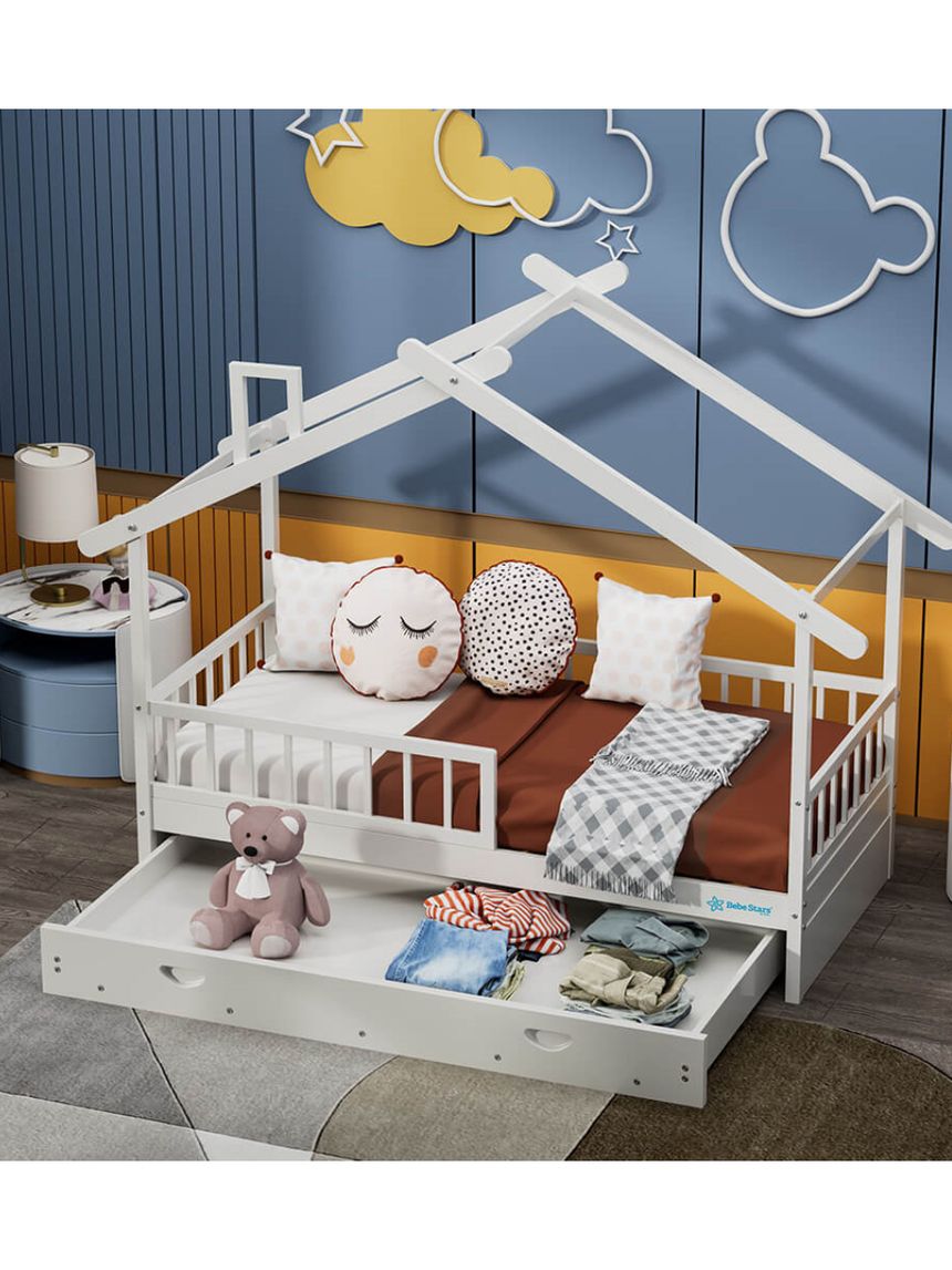 Bebe stars παιδικό κρεβάτι moonlight montessori 436-02 - Bebe Stars