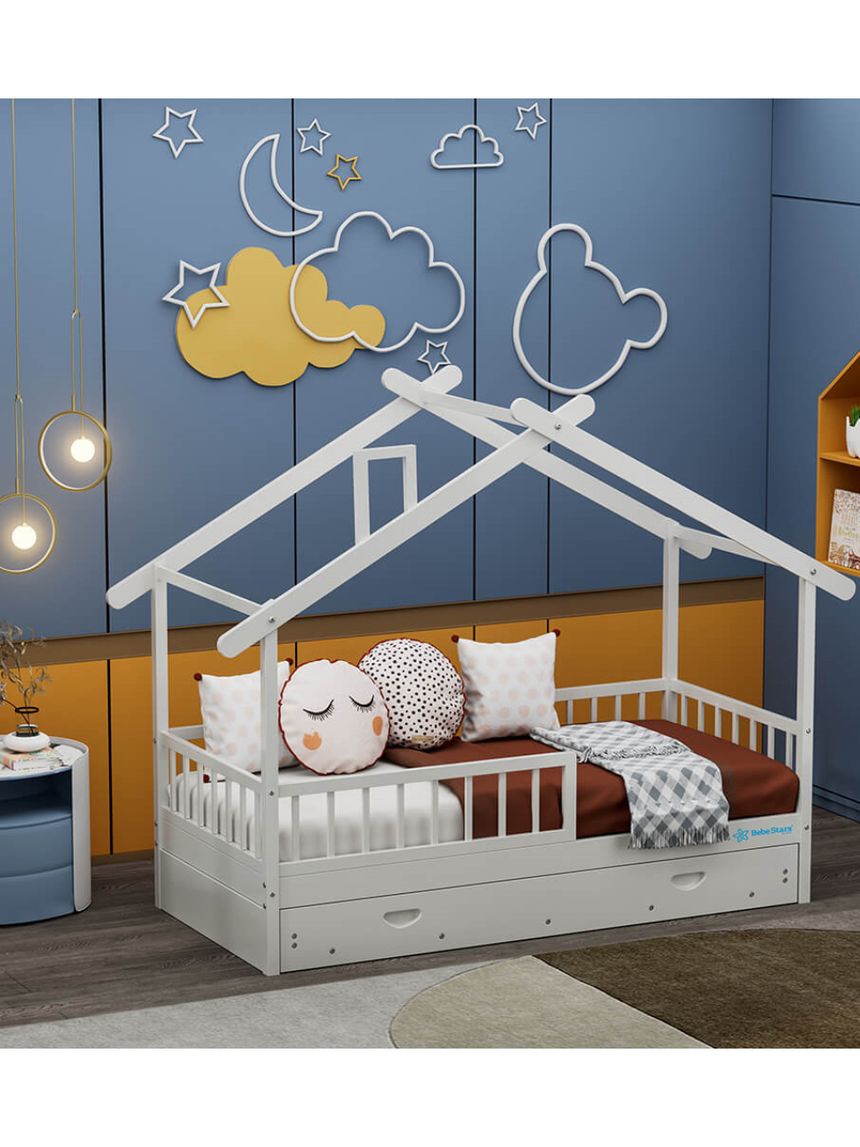 Bebe stars παιδικό κρεβάτι moonlight montessori 436-02 - Bebe Stars