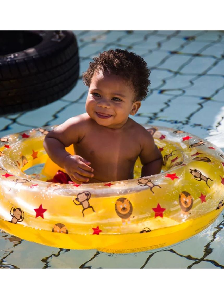 Swim essentials σωσίβιο ⌀69εκ. 0-1 ετών "yellow circus" swe-2020se30 - Swim Essentials