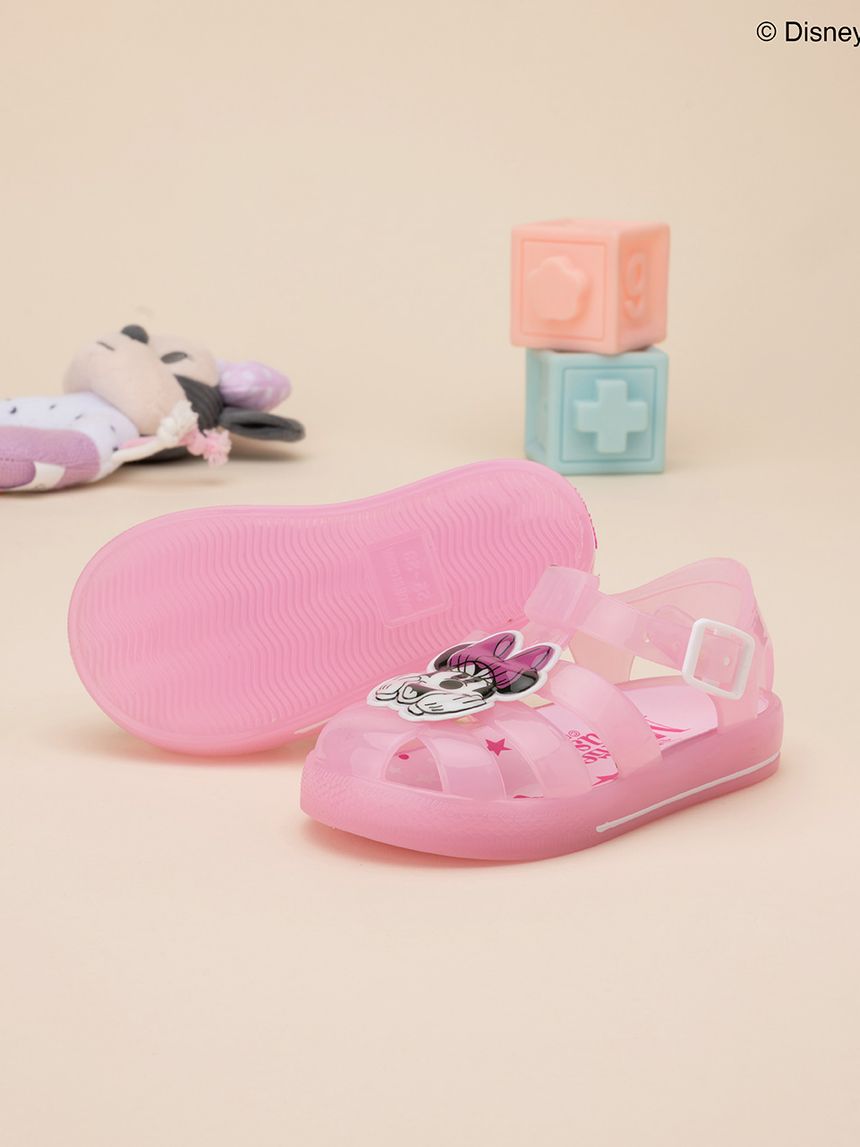σανδάλια θαλάσσης ροζ με τη minnie για κορίτσι - Silverlit