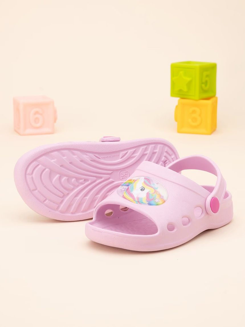 σαμπό θαλάσσης ανοιχτά ροζ με μονόκερο για κορίτσι - Silverlit