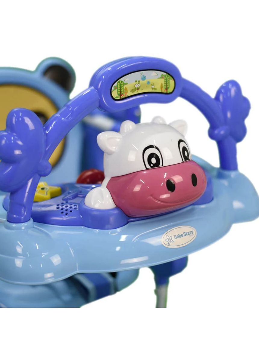 Bebe stars παιδική κούνια cow blue 021-181 - Bebe Stars