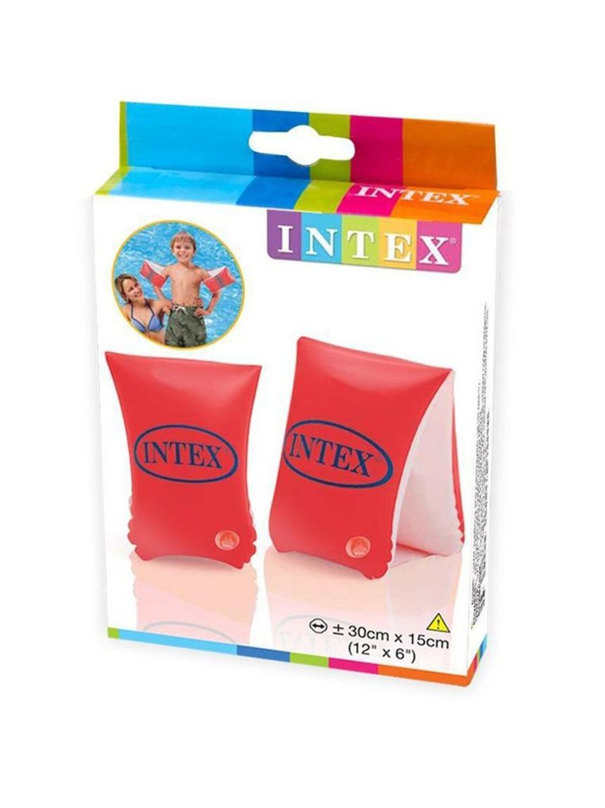 Intex large deluxe arm bands μεγάλα κυλινδρικά κόκκινα μπρατσάκια 30x15cm - Intex