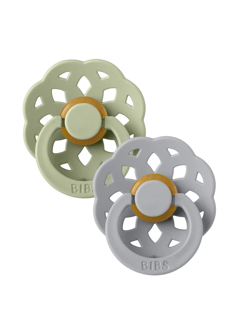 Bibs – πιπίλες boheme sage /cloud +6 μηνών  σετ 2 τεμ. - BIBS