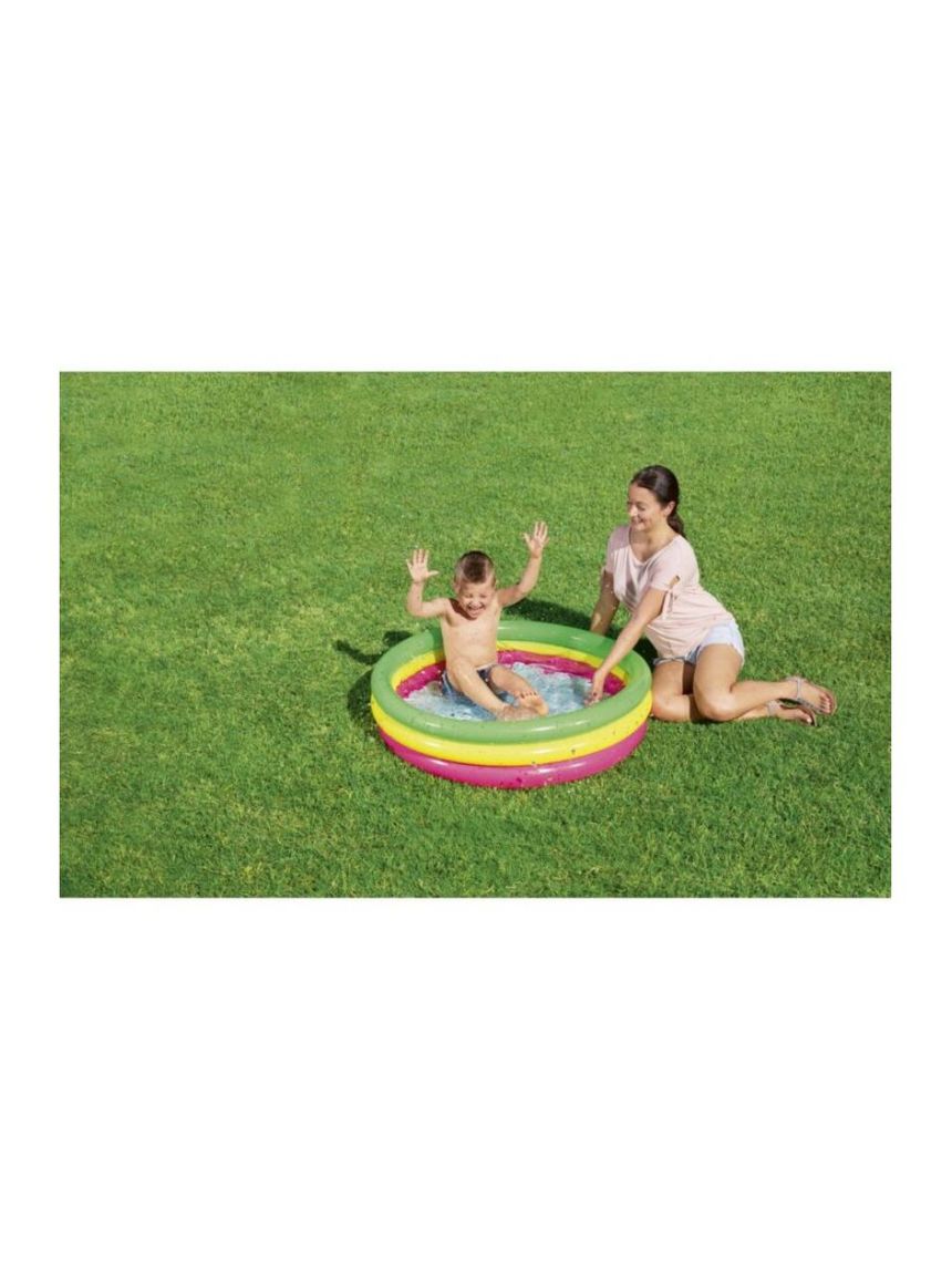 Bestway φουσκωτή πισίνα πολύχρωμη 102x25cm - Bestway