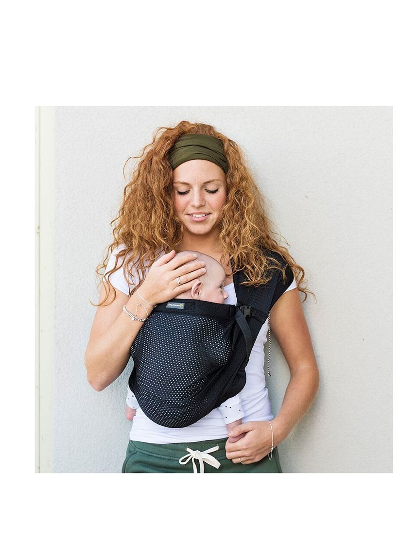 Mini monkey αδιάβροχος βρεφικός μάρσιπος mini sling black - ΜΙΝΙ ΜΟΝΚΕΥ