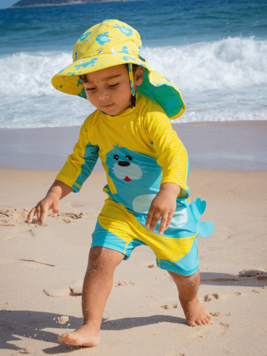 Zoocchini καπέλο λεγεωνάριου upf50 seal για αγόρι - Zoocchini