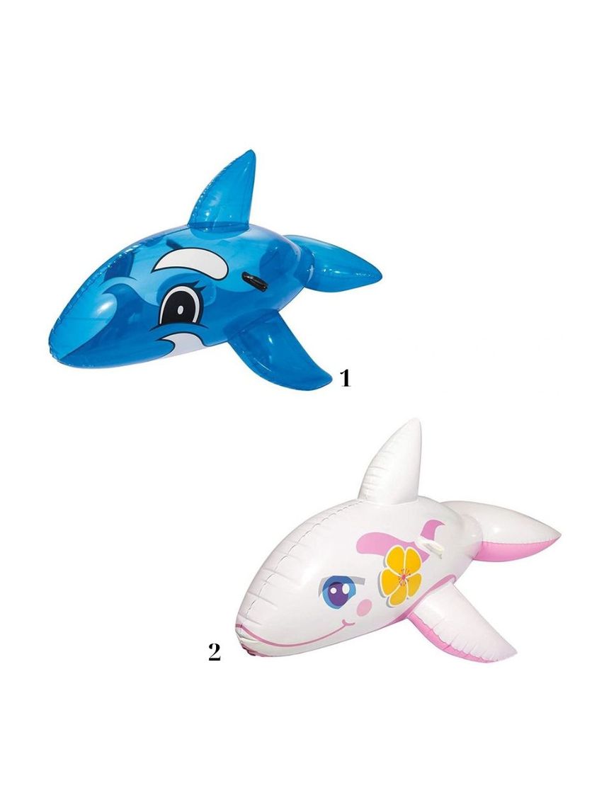 Bestway φουσκωτή φάλαινα ride-on με λαβές 157x94εκ - Bestway