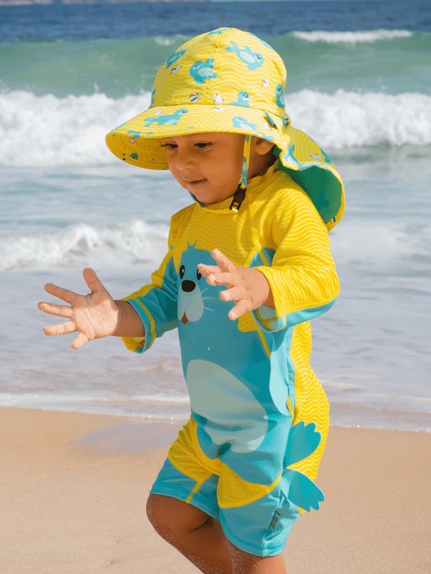 Zoocchini καπέλο λεγεωνάριου upf50 seal για αγόρι - Zoocchini