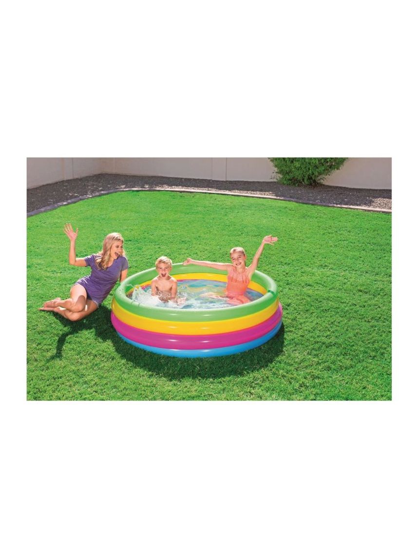 Bestway παιδική φουσκωτή πισίνα πολύχρωμη 157x46εκ. bst51117 - Bestway