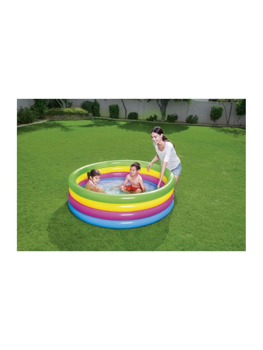 Bestway παιδική φουσκωτή πισίνα πολύχρωμη 157x46εκ. bst51117 - Bestway