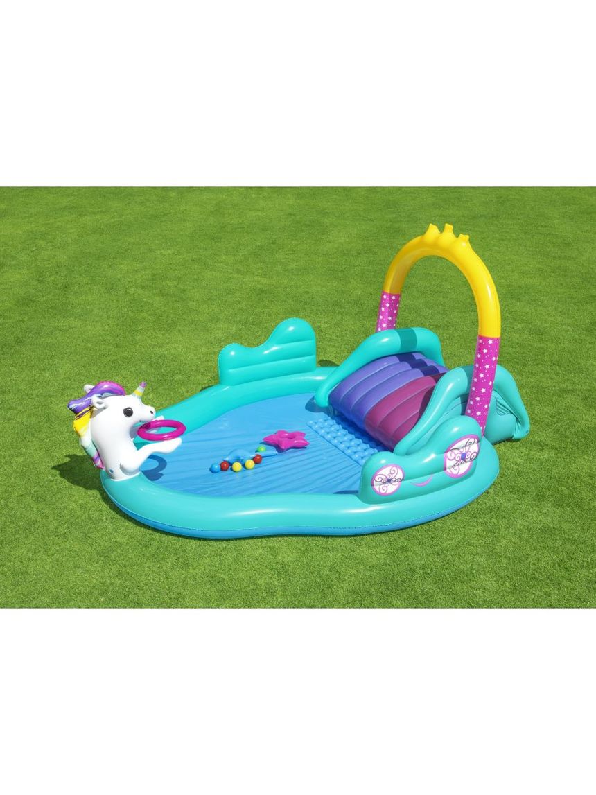 Bestway φουσκωτό playcenter μονόκερος 274x198cm - Bestway