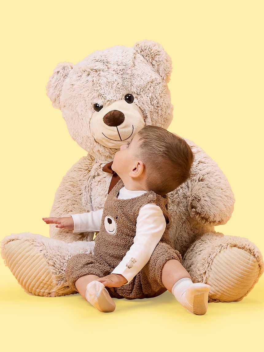 βρεφικό σετ μπλούζα και σαλοπέτα teddy για αγόρι - Prénatal