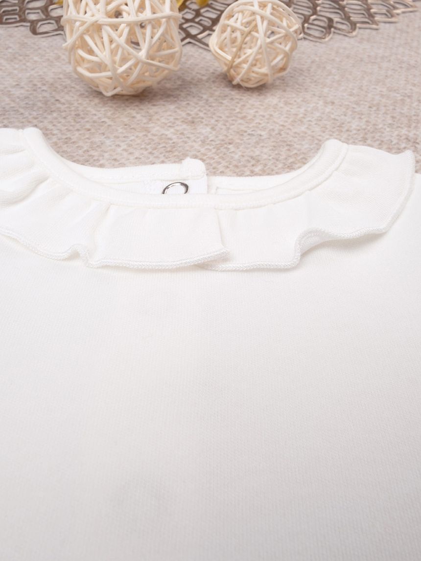 βρεφικό σετ μπλούζα και φόρεμα teddy για κορίτσι - Prénatal