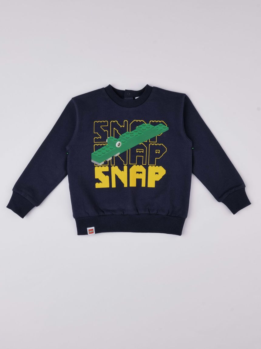 μπλούζα φούτερ μπλε lego για αγόρι - Prénatal