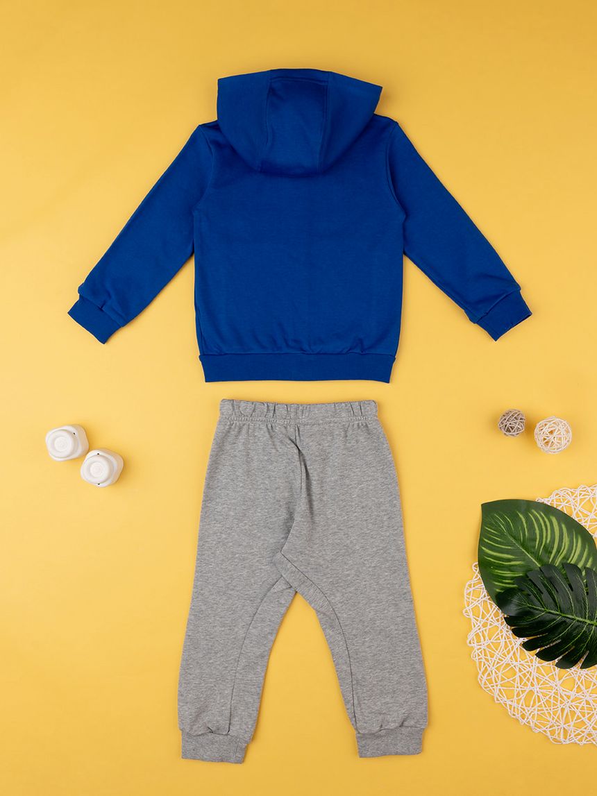 Adidas αθλητικό σετ ζακέτα και φόρμα hu1557 για αγόρι - Adidas