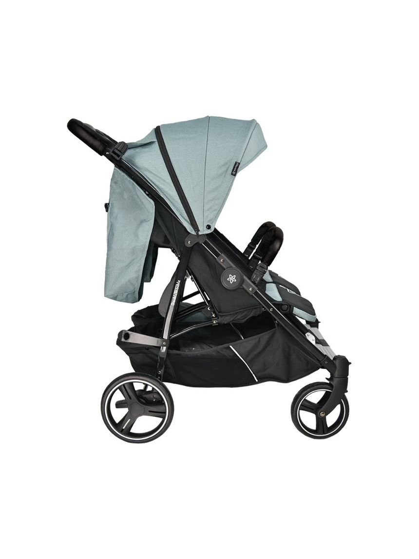 Bebe stars καρότσι διδύμων double trouble petrol 7901-184 - Bebe Stars