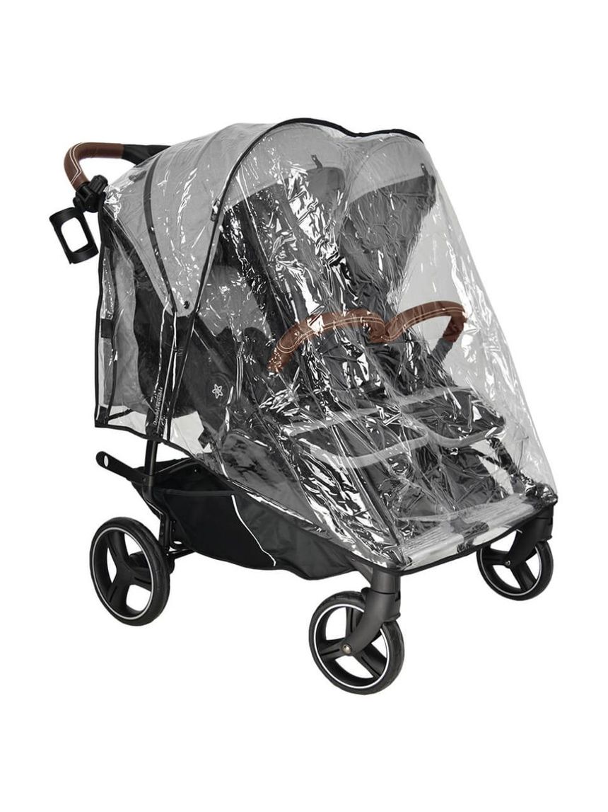 Bebe stars καρότσι διδύμων double trouble grey - Bebe Stars