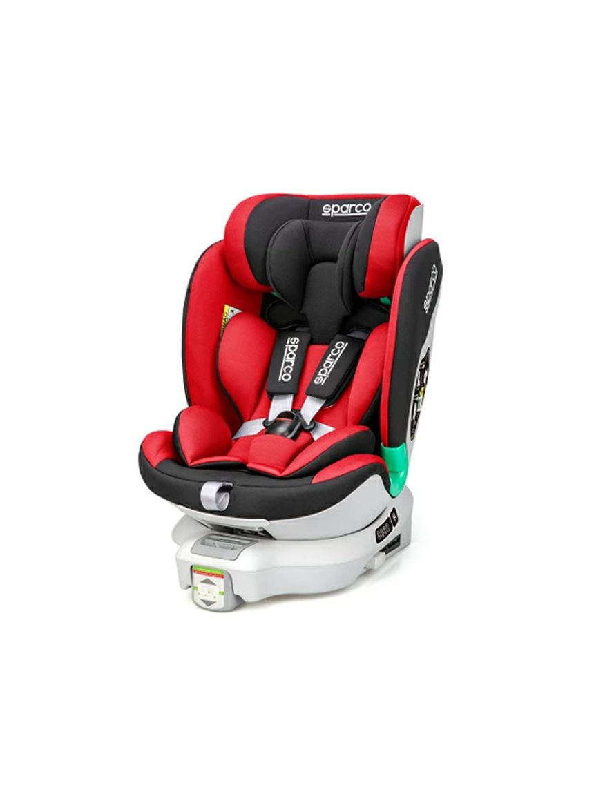 Sparco κάθισμα αυτοκινήτου i-size & top tether (40-135cm) black/red sk6000ird - SPARCO