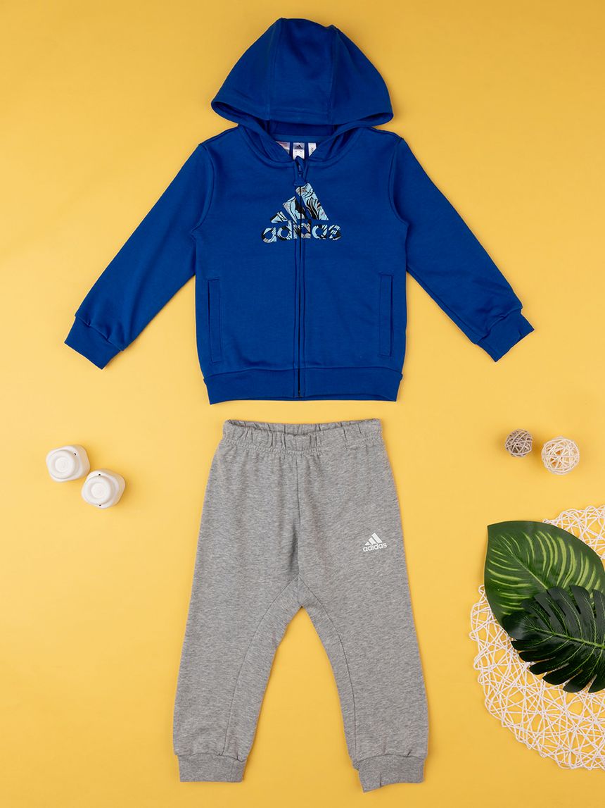 Adidas αθλητικό σετ ζακέτα και φόρμα hu1557 για αγόρι - Adidas