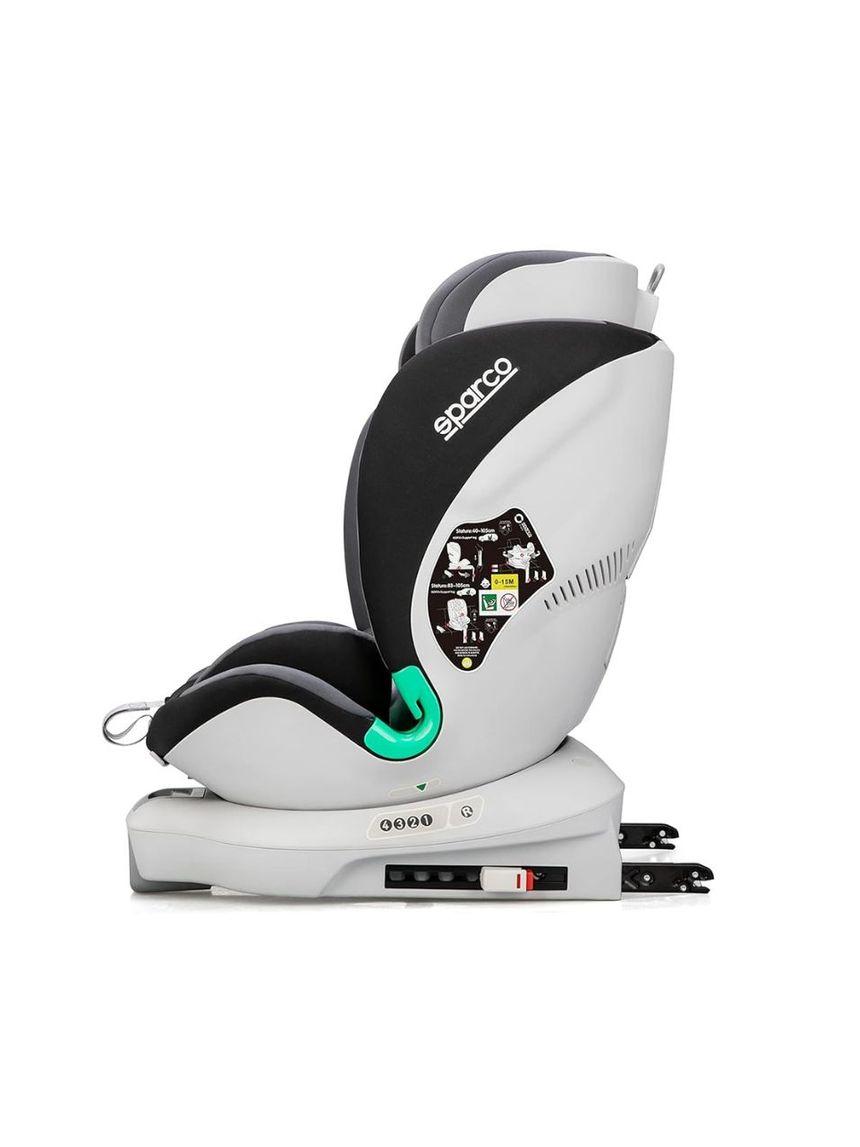 Sparco κάθισμα αυτοκινήτου i-size & top tether (40-135cm) black/red sk6000ird - SPARCO