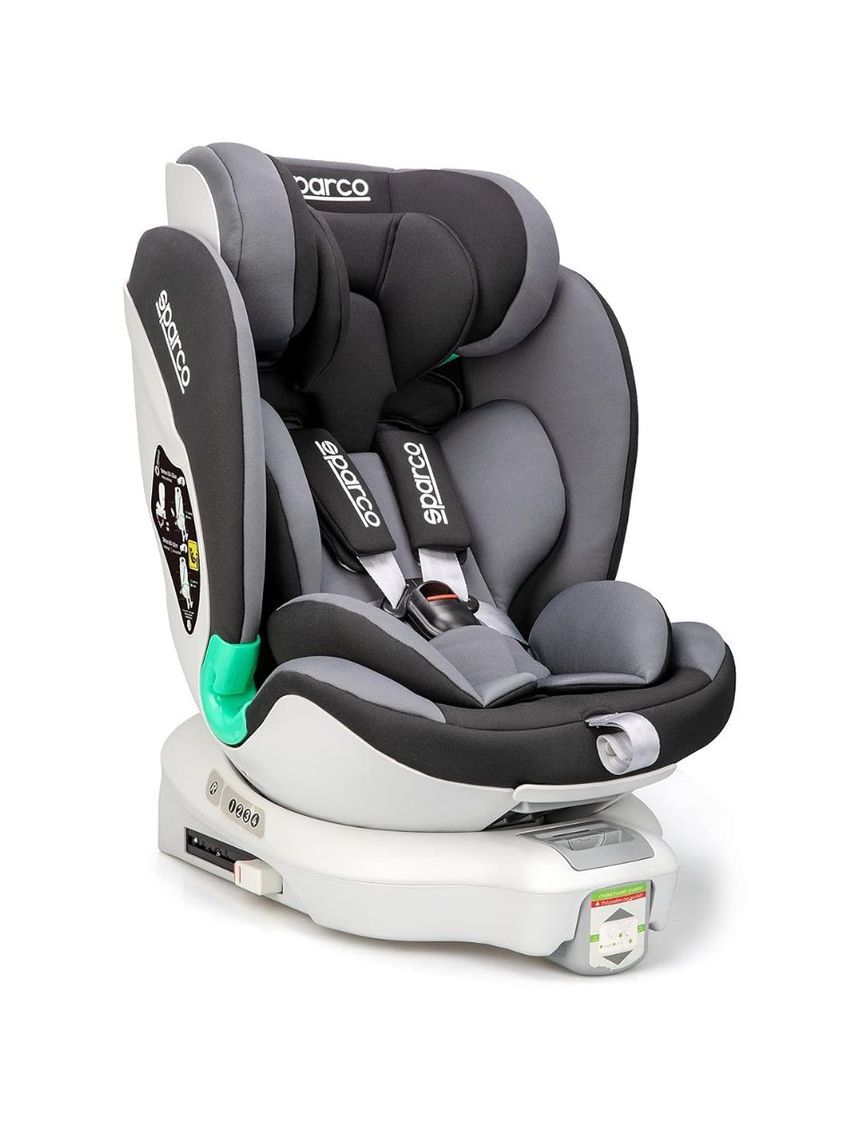 Sparco κάθισμα αυτοκινήτου i-size & top tether (40-135cm) black/red sk6000ird - SPARCO