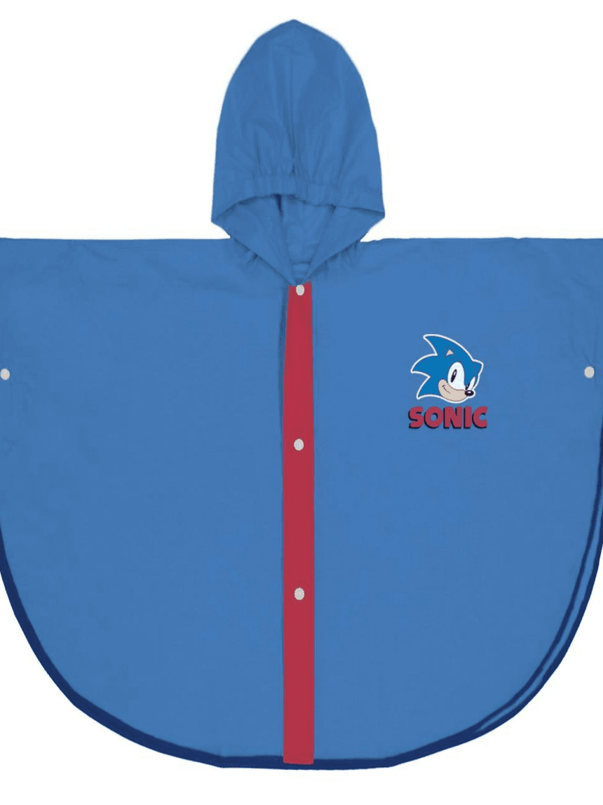 παιδικό αδιάβροχο μπλε με το sonic 2400000732 για αγόρι - Disney