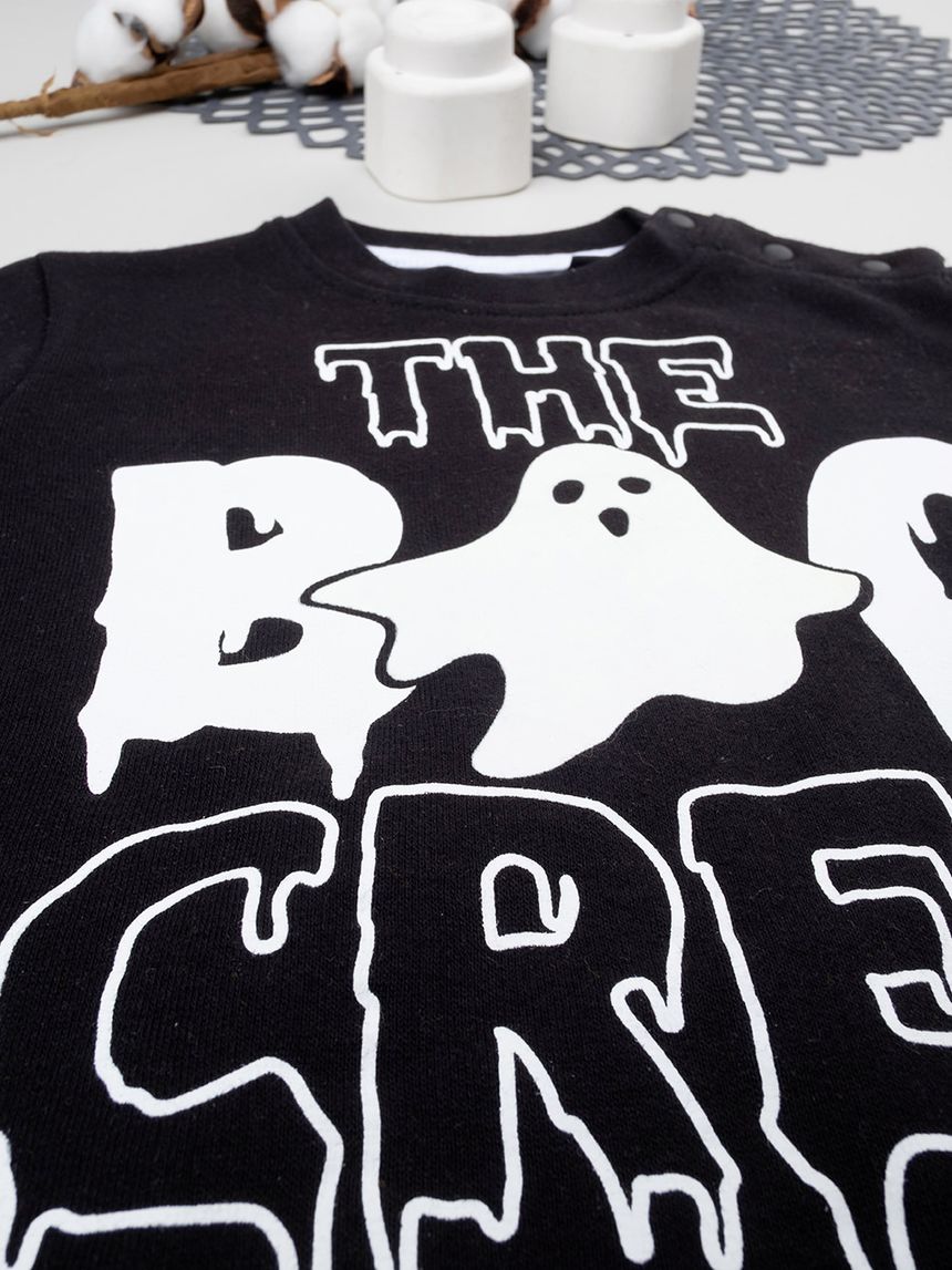 πιτζάμα halloween μαύρη για αγόρι - Prénatal