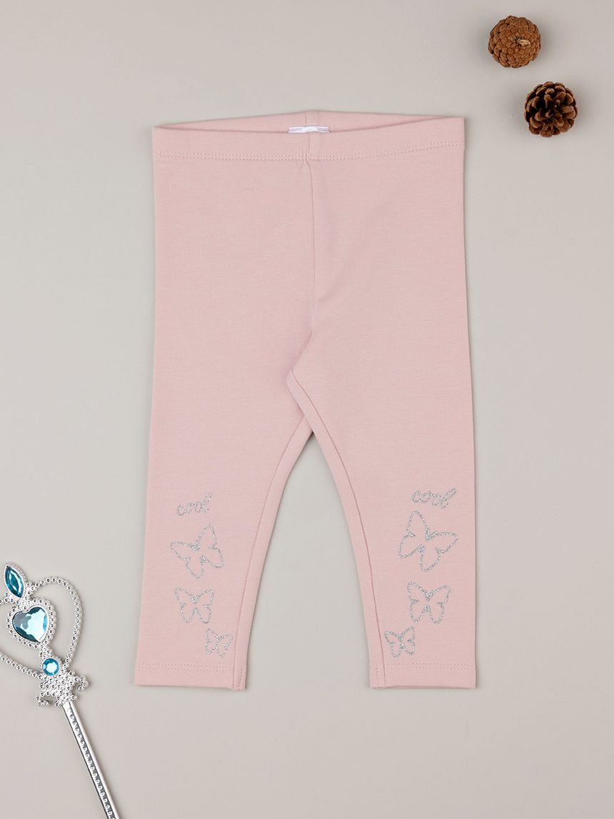βρεφικό κολάν ροζ με πεταλούδες για κορίτσι - Prénatal
