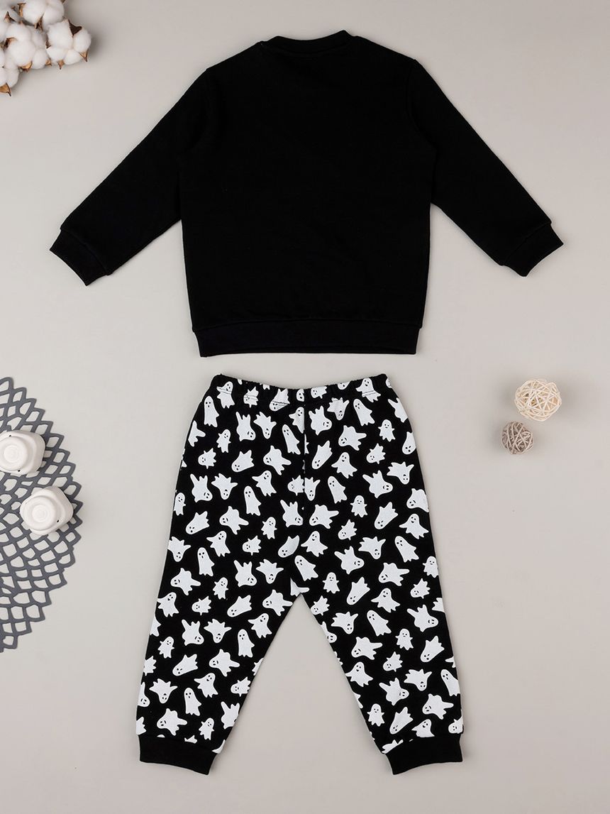 πιτζάμα halloween μαύρη για αγόρι - Prénatal