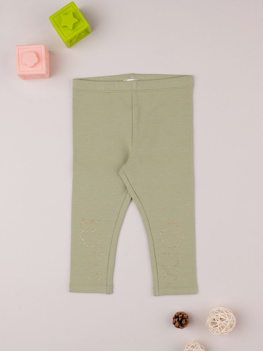 βρεφικό κολάν χακί teddy για κορίτσι - Prénatal