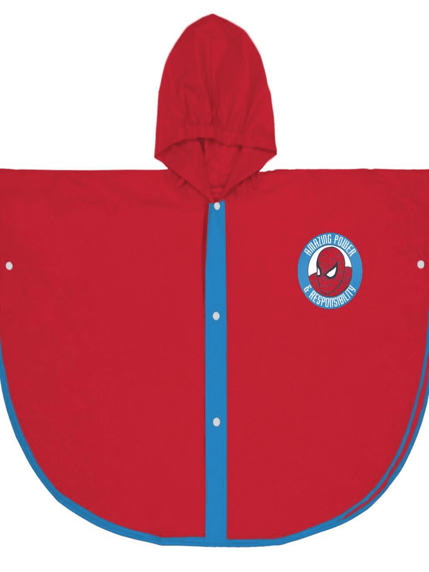 παιδικό αδιάβροχο κόκκινο με το spiderman 2400000726 για αγόρι - Disney
