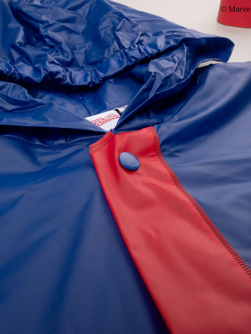 παιδικό αδιάβροχο μπλε με το spiderman για αγόρι - Prénatal