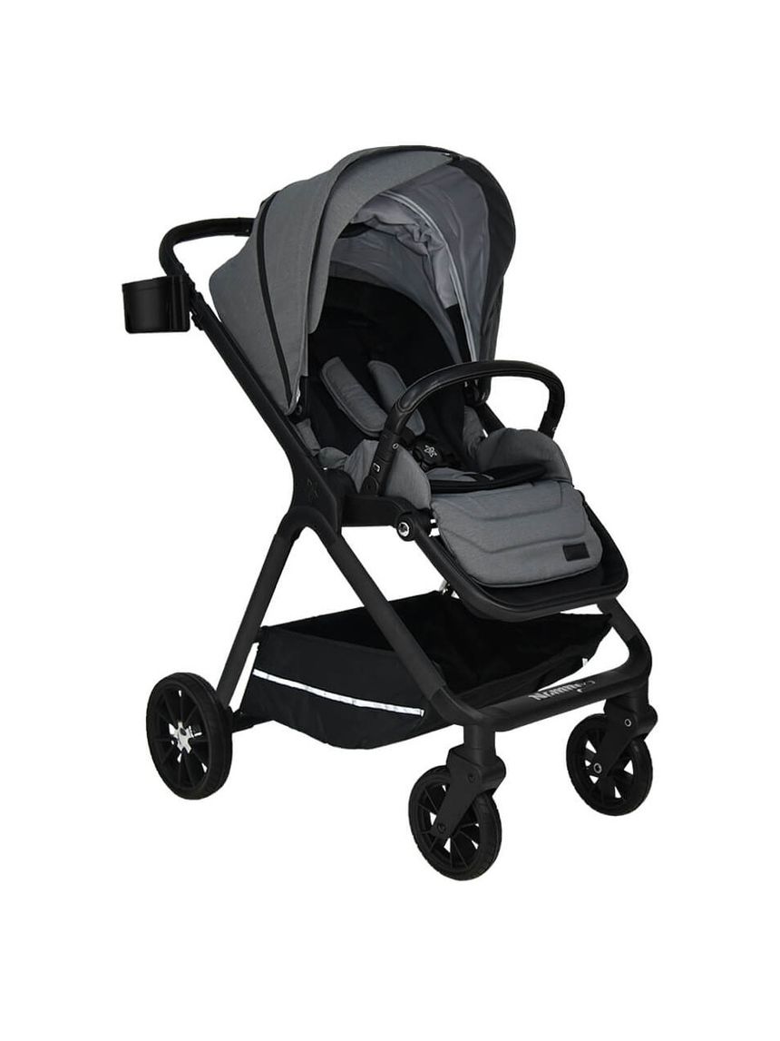Bebe stars καρότσι nammas grey 346-186 - Bebe Stars
