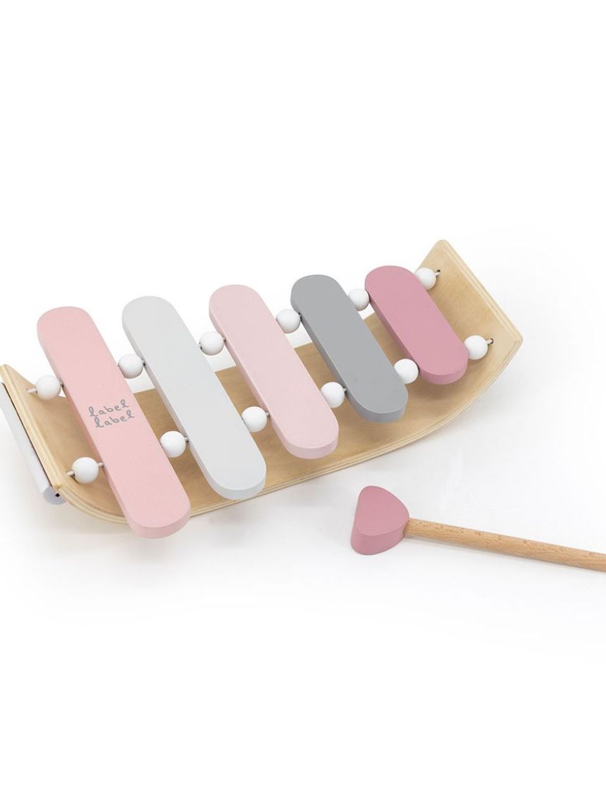 Label label ξύλινο ξυλόφωνο llwt-25460 - Label Label