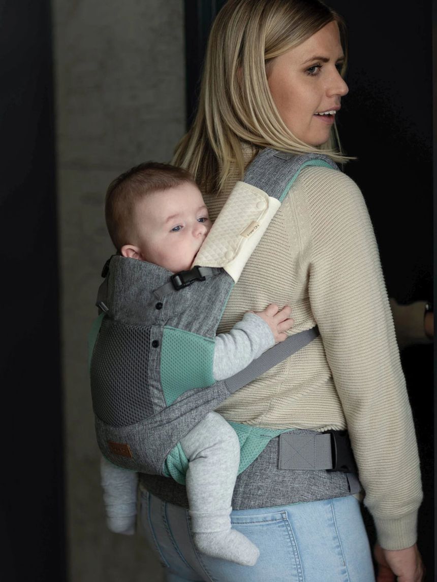 Freeon μάρσιπος easy move 3σε1 3d mesh grey mint, 46057 - Freeon