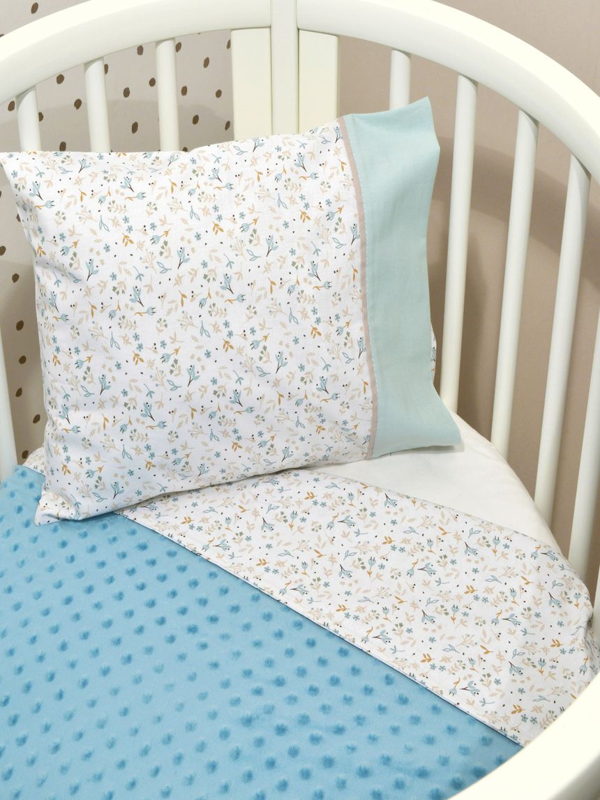 Baby oliver minky κουβέρτα κρεβατιού μέντα 46-6724-403 - BABY OLIVER